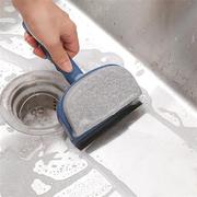 浴室玻璃刷海绵擦卫生间洗手台清洁刷刮水器瓷砖家用