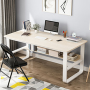 办公台式电脑桌家用办公桌学生写字台书桌简约现代经济型桌子两人