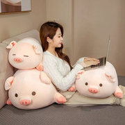 可爱猪猪抱枕沙发客厅，女生睡觉枕头儿童，安抚陪睡公仔男款靠枕床头