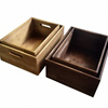 超市木盒定制木箱子实木，收纳杂物箱复古储物箱红酒，大号陈列木框箱