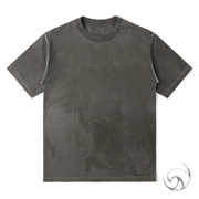  HUMBLE短袖灰色 OS版型T-shirt 古军布潮流男女半袖T恤
