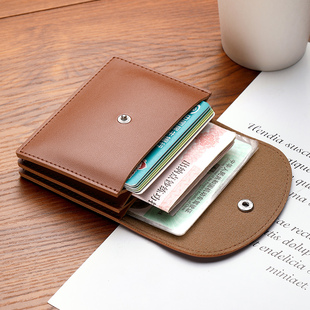 卡包零钱包二合一韩版多卡位防消磁小巧卡片收纳包驾驶证包卡夹女