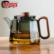高硼硅玻璃茶壶家用电陶炉煮茶壶家用茶杯中式茶壶套装泡茶壶茶具