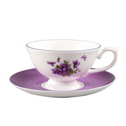 骨瓷创意中古花茶陶瓷下午茶英式茶具红茶咖啡茶壶双层点心果盘欧