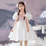 六岁儿童生日梦幻公主蓬蓬裙舞台演出小女孩主持钢琴唱歌礼服日常