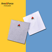 Ares＆Force情侣装短袖卡通水果西瓜加肥加大T恤学院风学生班服装