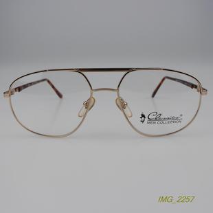 外贸复古vintage金属，双梁加宽大脸近视眼镜架，光学眼镜框cs1473