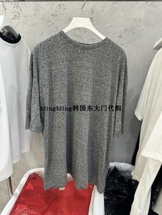 blingbling韩国东大门6pence-p横纹，休闲宽大时尚t恤