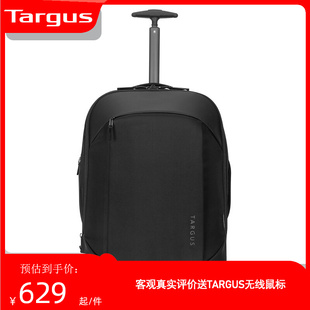 泰格斯targus可扩容中学生拉杆书包商务，旅行登机双肩背包电脑包