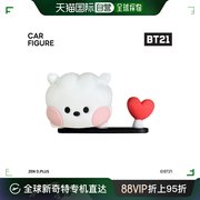 韩国直邮BT21 显示器配件 BT21 迷你车用显示器公仔RJ RJ