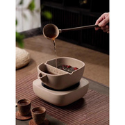 陶瓷煮茶器分茶勺套装，煮茶壶干泡碗普洱煮陶瓷茶碗配件茶具