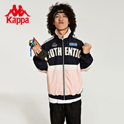 kappa卡帕男子运动夹克，2023秋开衫长袖，印花休闲外套k0d52jj02