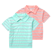 TCP男童短袖衬衫夏装儿童条纹上衣休闲POLO衫3001170