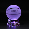 NBA水晶篮球摆件生日礼物送男生男友生日礼物实用惊喜 神秘创意