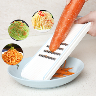 擦丝器土豆丝神器切丝器塑料萝卜刨丝器多功能切菜器厨房用擦丝板