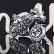 diy3d立体拼图重型机车摩托车，金属拼装模型玩具手工创意