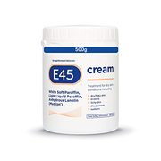 E45 面霜 500 克浴缸 – 保湿剂 适用于干性皮肤和敏感肌肤 – 润