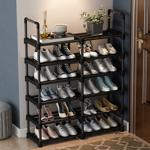 简易鞋架子家用放小型门口收纳神器多层卧室鞋柜宿舍室内好看鞋架