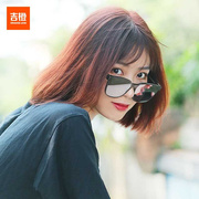 朱丹吉(朱丹吉)橙墨镜，女防紫外线uv400太阳镜女时尚偏光墨镜6801