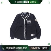 日本直邮xlarge男女同款棒球衫，式卫衣创新设计春季舒适休