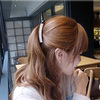 韩国发饰竖夹 发夹发饰 水钻水晶马尾夹 香蕉夹对夹发卡头饰