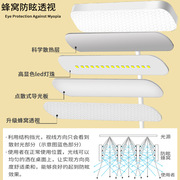 夹子台灯学习专用学生写作业宿舍便携式护眼台灯儿童防近视书桌灯