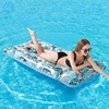 海上漂浮垫水上魔毯水上浮毯水上浮力垫躺椅气垫床游泳浮排充气款