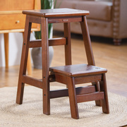 家用创意小梯子折叠凳高板凳多功能椅子便携家用实木梯凳换鞋凳