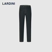 lardini进口微弹灯芯绒便裤商务，休闲裤职业男士，秋保暖修身长裤子