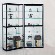 北京玩具手办展示柜钢化，透明玻璃陈列乐高汽车模型展柜样品柜