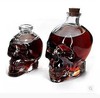 创意个性骷髅头骨酒瓶，伏特加水晶玻璃骷髅，酒杯红酒瓶鸡尾酒空瓶