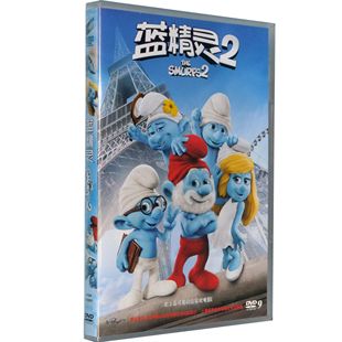 正版蓝精灵2 dvd