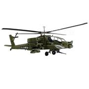 闽柔1 72阿帕奇黑鹰直升机飞机模型塑料模型免胶分色完成品小号手