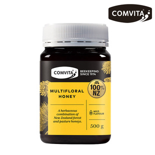 澳洲新西兰进口COMVITA康维他纯正天然百花蜂蜜500g 多花种蜜