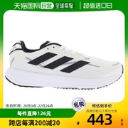 美国直邮Adidas阿迪达斯男款运动鞋白色厚底低帮系带舒适耐穿减震