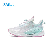 商场同款361童鞋女童跑步鞋2023夏季大童儿童跑鞋风透运动鞋