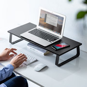 日本sanwa笔记本增高架办公室桌面收纳整理置物架电脑显示器垫高