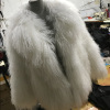 女士滩羊毛皮草外套，时尚洋气设计款，走秀款炸街中长款皮草外套