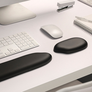 创意大米鼠标垫护腕硅胶键盘，手托高颜值3d办公电脑，柔软男女生手枕