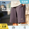 李宁短卫裤男士运动生活系列24夏季休闲五分裤子针织运动裤