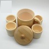 杯竹子手工喝水水竹带盖纯竹制杯子水杯家用复古带竹雕茶杯