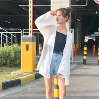 韩国chic夏季雪纺防晒薄款外套