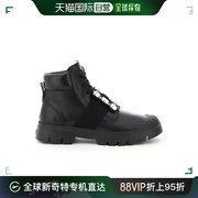香港直邮ROGER VIVIER 黑色女士中筒靴 RVW62831170-QK7-B999