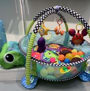 亚马逊婴儿玩具健身架海洋球围栏宝宝爬行游戏池新生儿