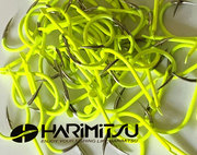 日本产进口 哈里米兹 极上千又大包三角牙 海矶钓钓钩荧光黄