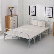 折叠床加固单人双人床，加厚木板铁床欧式午休1米12米15米四折床