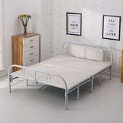 欧式米单人折床米米加固1午休铁床双人床折叠床四1.51.2木板加厚