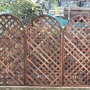 木栅栏木网格木网片花架防腐木，碳化爬藤架篱笆，木花园围栏护栏屏风