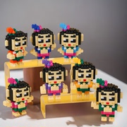 嗨彩拼七个葫芦娃串联积木拼图8一12岁益智玩具拼装男孩女生系列