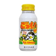 日本进口马路村咕咚蜂蜜柚子汁饮料180ml